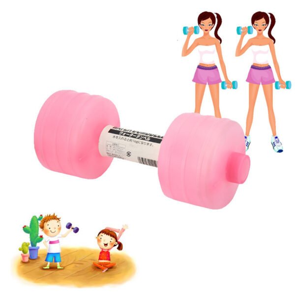 Water-Filled Dumbbells for Fitness & Yoga – Lightweight Adjustable Weights for Strength Training, Slimming & Home Workouts