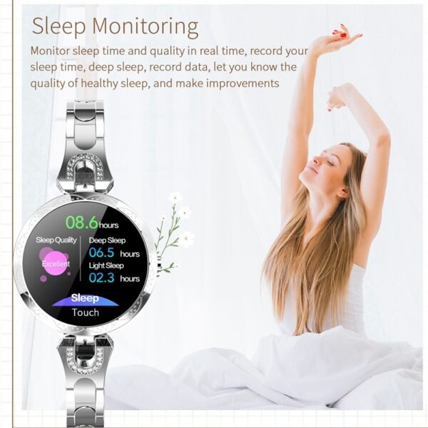 Women's Smart Health Tracker Bracelet – Elegant and Connected