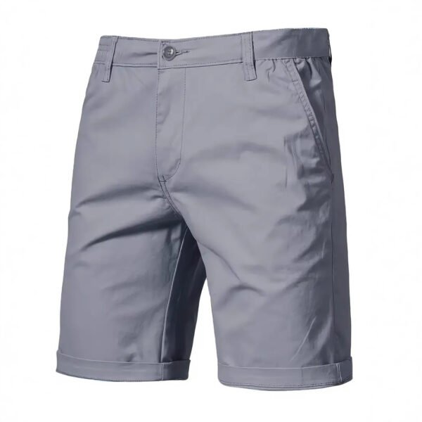 Men’s Outdoor Slim Fit Shorts – Straight-Leg, Cropped, Pure Cotton, Plus Sizes Available