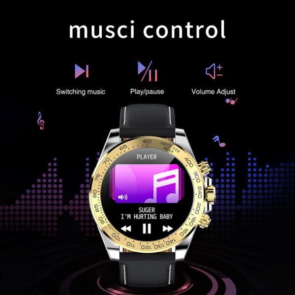 Stylish IP68 Waterproof Stainless Steel Smartwatch – Fitness Tracker & Sports Smart Watch for Men and Women