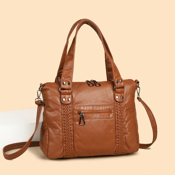 Retro Motorcycle Messenger Shoulder Bag – Stylish French Vintage Look