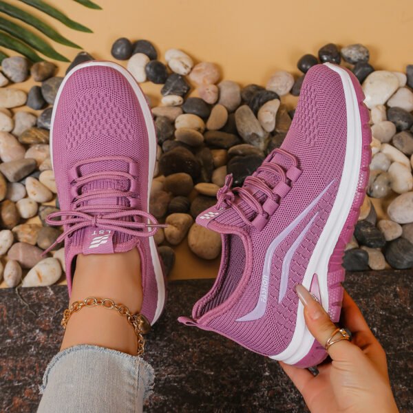 Women's Lightweight Mesh Sneakers – Stylish Casual Sport Shoes for Everyday Wear