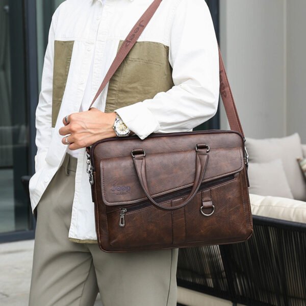 Extra-Large Laptop Shoulder Bag – Spacious & Durable Computer Backpack for Work or Travel