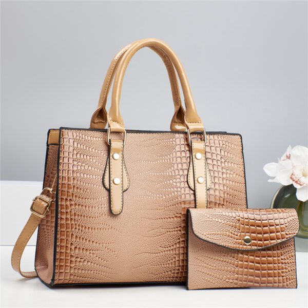 Women's 2-Piece Commuter Bag Set – European & American Style Shoulder and Crossbody Handbag