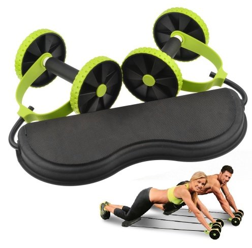 CrossFlex Core Workout Roller – Abdominal Exercise Wheel for Total Body Conditioning