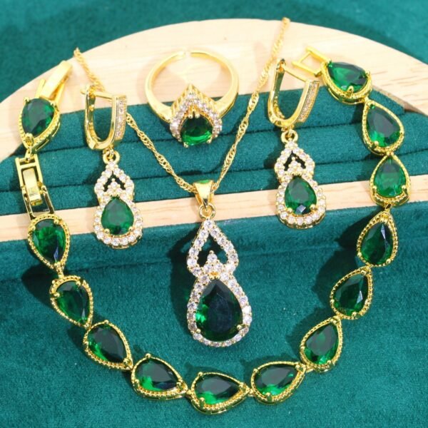 Luxury Bridal Jewelry Set for Women – Elegant Wedding Accessories Collection