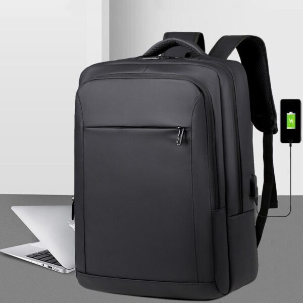 Portable Waterproof Laptop Bag with USB Charging Port – Ideal for Business and Travel